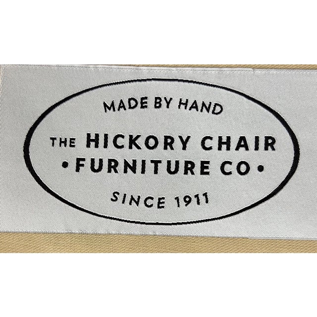 Hickory Chair Furniture Company Pair Hickory Chair Upholstered Swivel Chair, 21st Century For Sale - Image 4 of 4