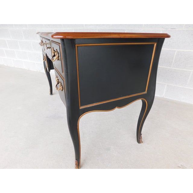 Kindel Furniture Kindel French Louis XV Style Writing Desk 48"w For Sale - Image 4 of 18