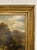 19th Century Original Antique English Oil Painting, W. ELLIS Sheep on Country Road For Sale - Image 5 of 6