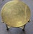 Early Neoclassical Brass and Polished Steel Three Legged Taboret or Side Table For Sale - Image 4 of 10