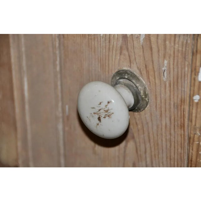 Vintage Pinewood Door, 1930s For Sale - Image 4 of 16