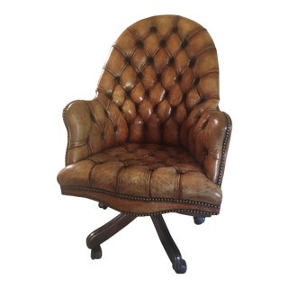 Leather Desk Chair For Sale