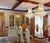 French Provincial Karges Hand-Painted French Neoclassical Breakfront China Cabinet With Matching Buffet, 1970s For Sale - Image 3 of 9