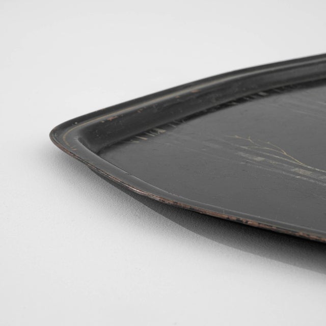 1900s French Metal Tray For Sale - Image 17 of 18