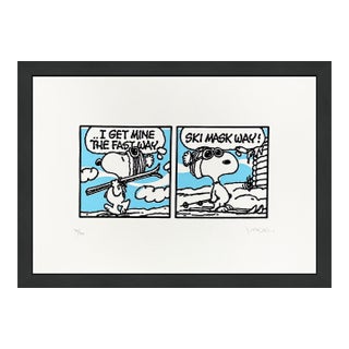 Mark Drew, Ski Mask Way - 50 Cent, Hand Signed Screen Print, Edition 100/200, Framed, 2024 For Sale