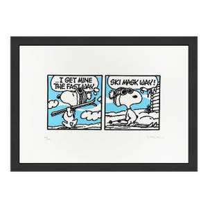 Mark Drew, Ski Mask Way - 50 Cent, Hand Signed Screen Print, Edition 100/200, Framed, 2024