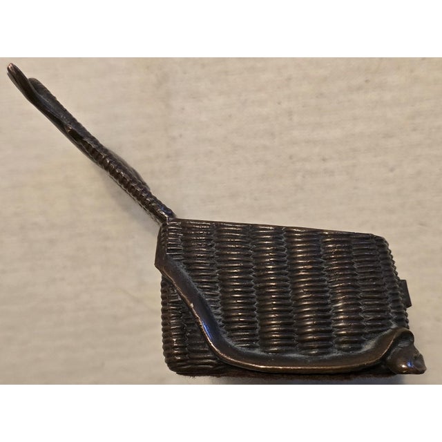 Vintage Jennings Brothers Cast Metal Fish Creel Coin Tray For Sale - Image 4 of 7