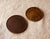 Pair of Antique French Bronze Portrait Medallions, Louis XIII & Joachim Murat, Bespoke Walnut Shadow Boxes For Sale - Image 6 of 13
