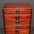 Chinoiserie 1990s Rosewood Five‑Drawer Jewelry Cabinet, Hand‑Made Mortise‑Tenon Storage Chest Chinoiserie For Sale - Image 3 of 9