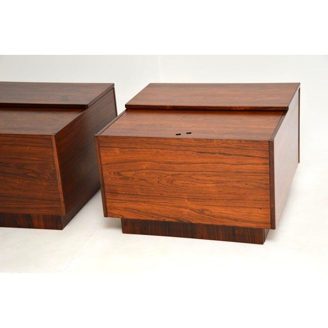 Brown Vintage Swedish Coffee Tables, 1960, Set of 2 For Sale - Image 8 of 11