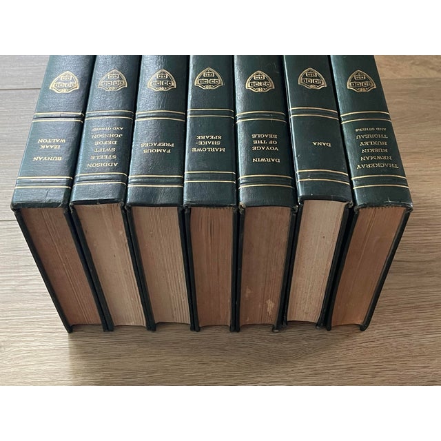 Traditional 1960’s Harvard Classics Deluxe Edition- Set of Seven For Sale - Image 3 of 6