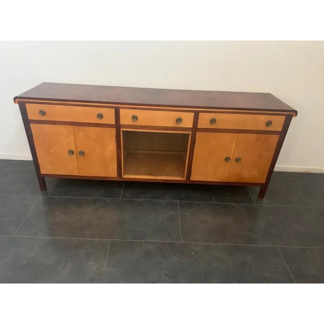 Art Deco Maple & Elm Sideboard, 1940s For Sale - Image 3 of 13