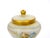 Mid 20th Century Mid-Century Modern Italian Venetian Art Glass Gilt & Painted Covered Jar For Sale - Image 5 of 10