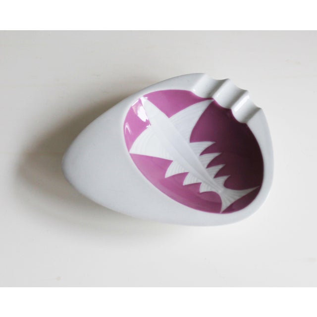 1960s Ceramic Ashtray by Jaroslav Jezek for Royal Dux, 1960s For Sale - Image 5 of 9