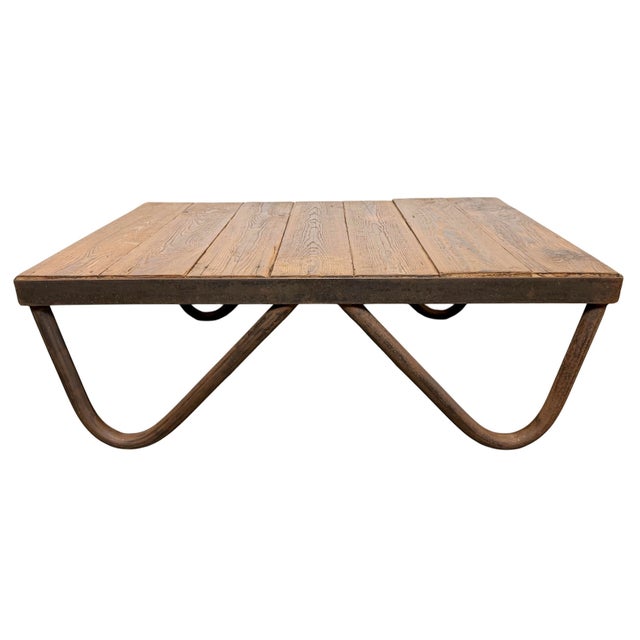 Vintage Industrial Coffee Table, 1960s For Sale - Image 18 of 18
