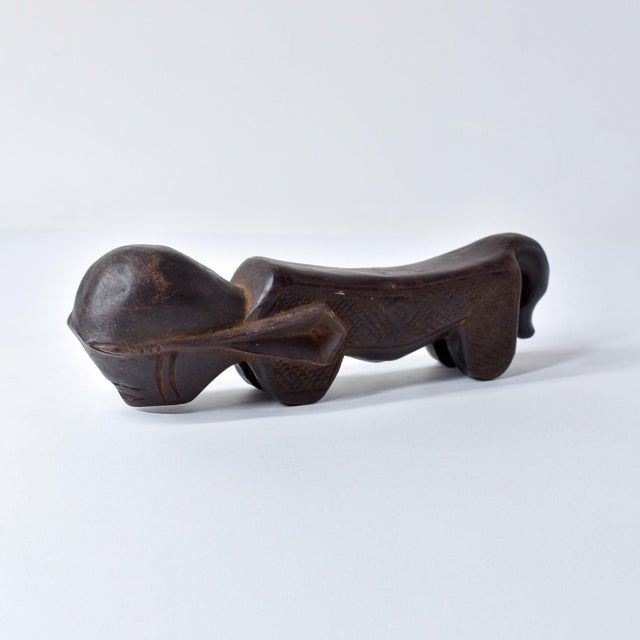 Wood Early 20th Century Kuba Divination Wooden Figure For Sale - Image 7 of 14