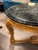 Early 20th Century French Louis XV Style 23 K Gold Carved Wood Center Table + Marble Top For Sale - Image 5 of 12