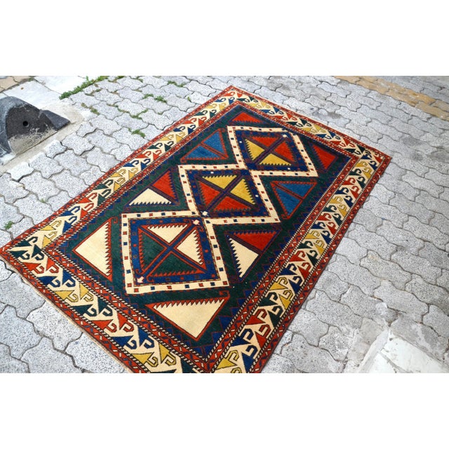 1960s Handknotted Anatolian Oushak Rug For Sale - Image 5 of 11