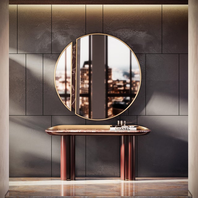 Beverly Console Table by Porus Studio For Sale - Image 10 of 18
