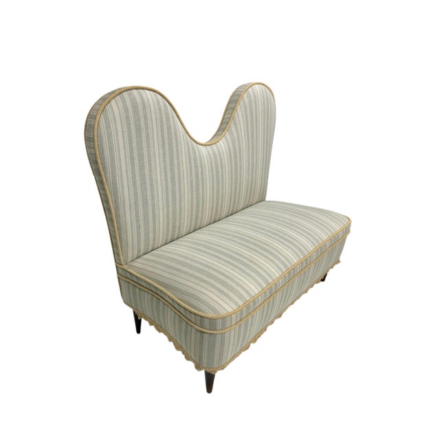 Mid-Century Modern Cesare Lacca Settee, 1950s For Sale - Image 3 of 6