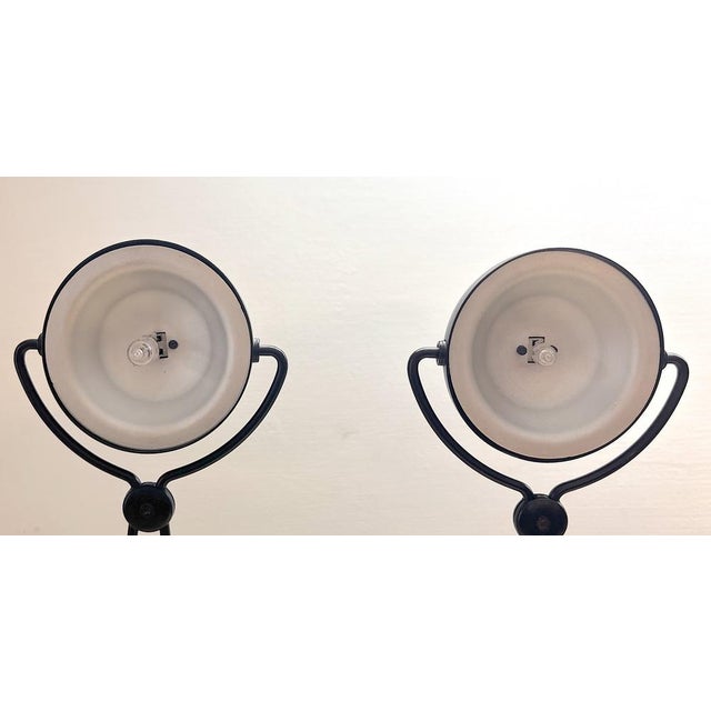 Black Meridiana Desk Lamp by Paolo Francesco Piva for Stefano Cevoli, 1980s For Sale - Image 8 of 18