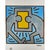 Keith Haring Limited Edition Lithograph Numbered in Pencil - 62 of 150 After. Authorization stamps: Impressed Oringinal...