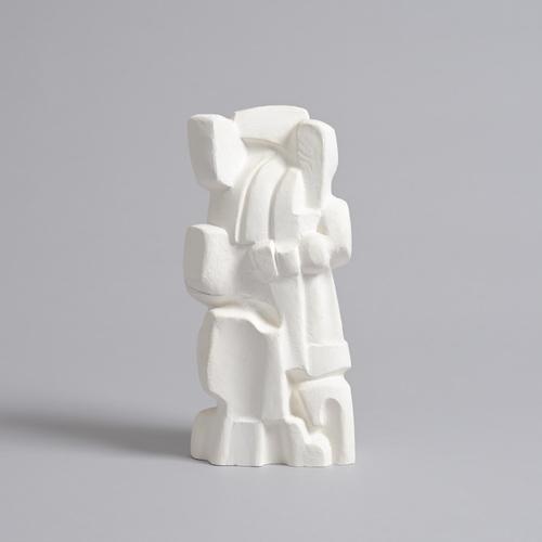 Jan Keustermans, Abstract Sculpture, Plaster For Sale - Image 10 of 18