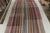 Traditional Handwoven Vintage Turkish Kilim Rug in Polychromatic Striped Pattern For Sale - Image 3 of 7