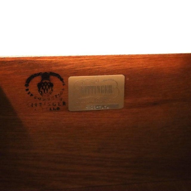 Vintage Kittinger Presidential Collection Mahogany Four Drawer Chest C1950 For Sale - Image 6 of 12