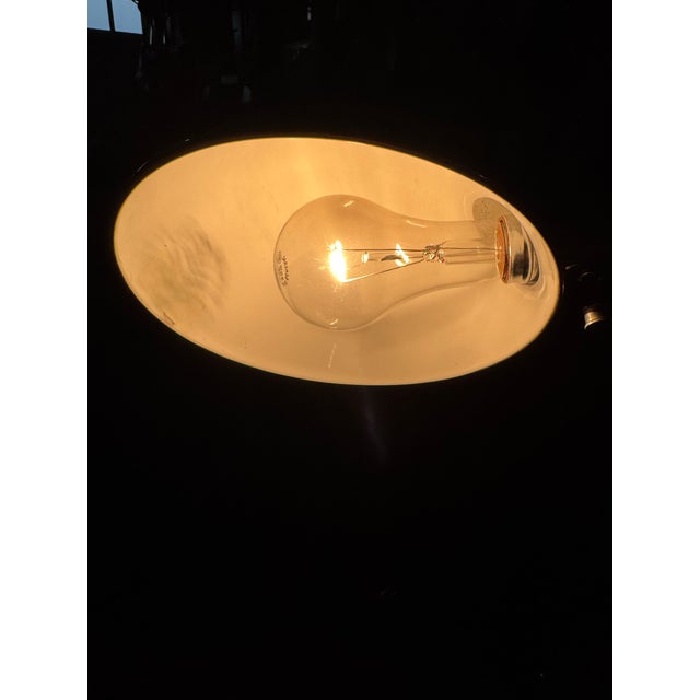 Vintage 1970s Mid Century Modern Attributed to Koch & Lowy Chrome Pharmacy Floor Lamp, Adjustable Reading Light For Sale - Image 10 of 11