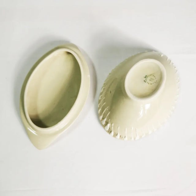 Ceramic Art Deco Chocolate Box from Włocławek, 1950s For Sale - Image 7 of 13