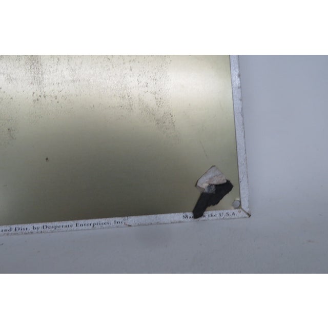 Red Vintage Route 66 Metal Sign Americans Highway 1995 Desperate Enterprises 4705b For Sale - Image 8 of 10