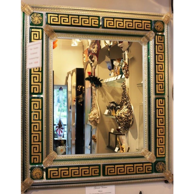 Contemporary Fratelli Barbini - Gianni Versace Mirror For Sale - Image 3 of 5