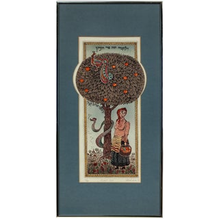 Eugene Abeshaus, Eve and the Snake in the Garden of Eden, 1977 For Sale