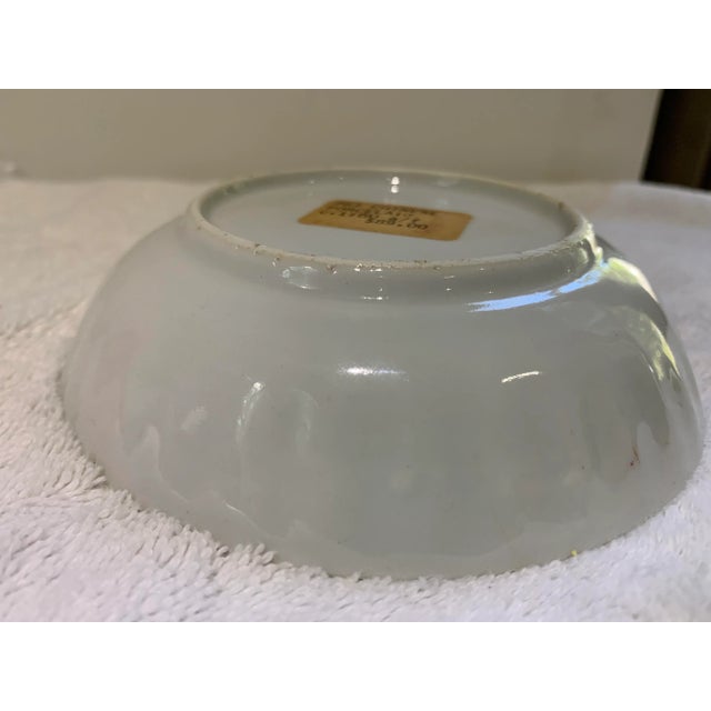 Rose 18th Century Antique Chinese Export Qianlong Famille Rose Saucer/ Small Dish- 1780 For Sale - Image 8 of 11