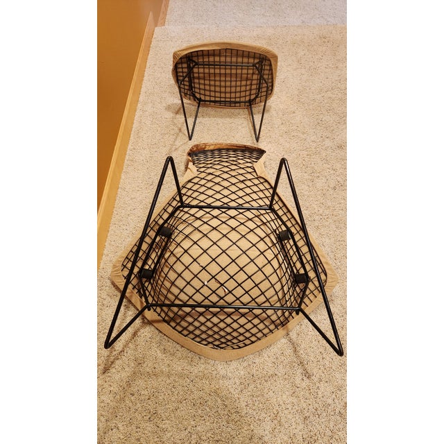 Harry Bertoia Bird Lounge Chair With Ottoman, 1960 Attributed Harry Bertoia for Knoll For Sale - Image 4 of 10