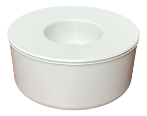 Mid-Century Modern Swedish White Melamine Ashtray by Gunnar Larson for Gustavsberg, 1960s