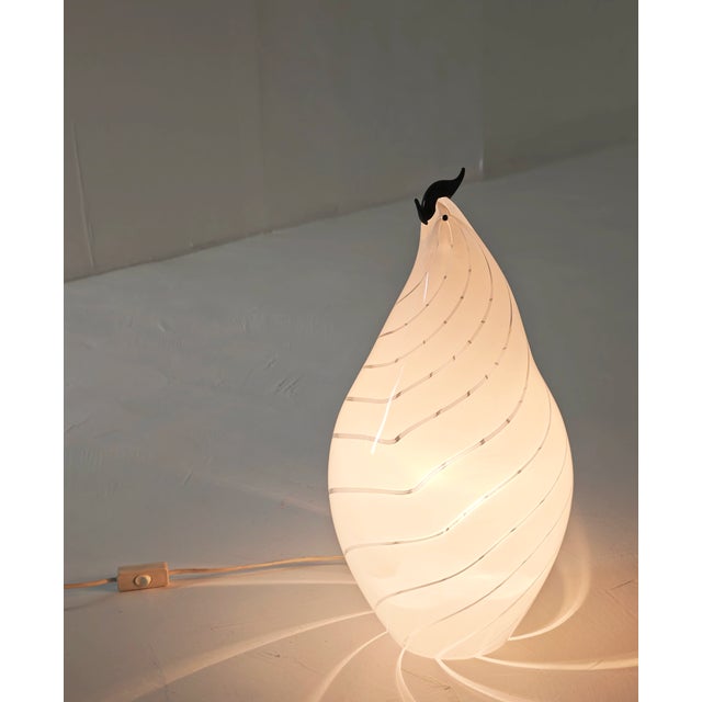 Vintage Murano Glass Table Lamp, 1970s For Sale - Image 12 of 15