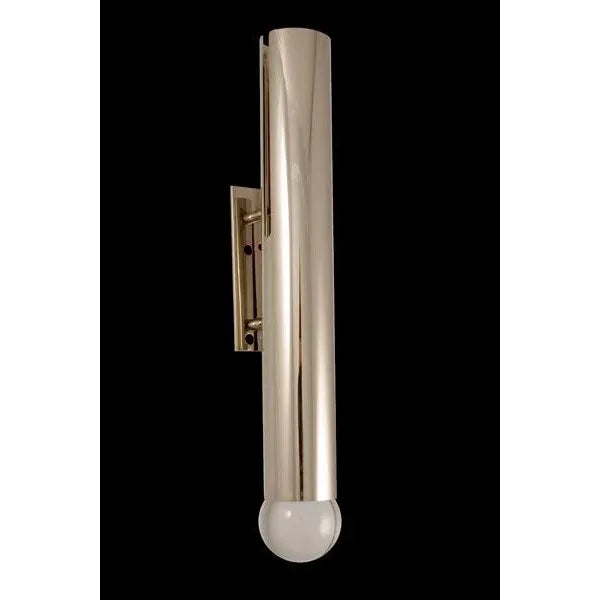 Contemporary Moda Sconce in Nickel Finish For Sale - Image 3 of 3