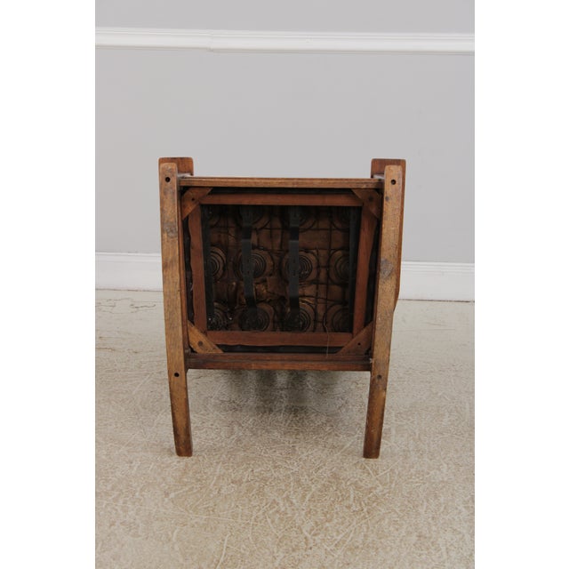 Antique L & j.g. Stickley Mission Oak Rocking Chair For Sale - Image 16 of 18