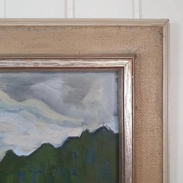 H. Westman, Northern Landscape, 1959, Oil on Canvas For Sale - Image 14 of 16