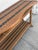 Vintage Boho Rattan & Wicker Console Table With Drawer and Woven Shelf For Sale - Image 10 of 12