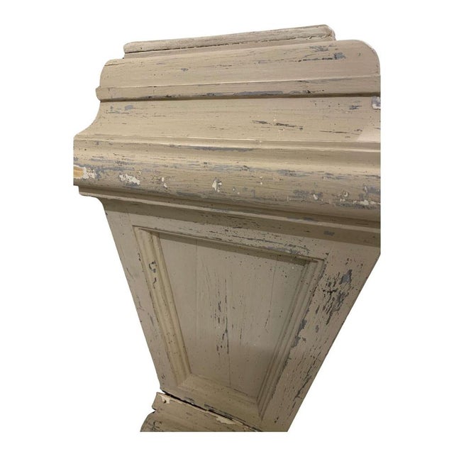 Painted Sarcophagus Panel with Bee Decoration, 1800s For Sale - Image 6 of 18