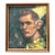 Vintage Figurative Oil Painting on Canvas For Sale