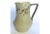 Antique; 19th century, English, Esso Faience, ceramic, leaf pitcher with handle and spout. Handcrafted abstract and...
