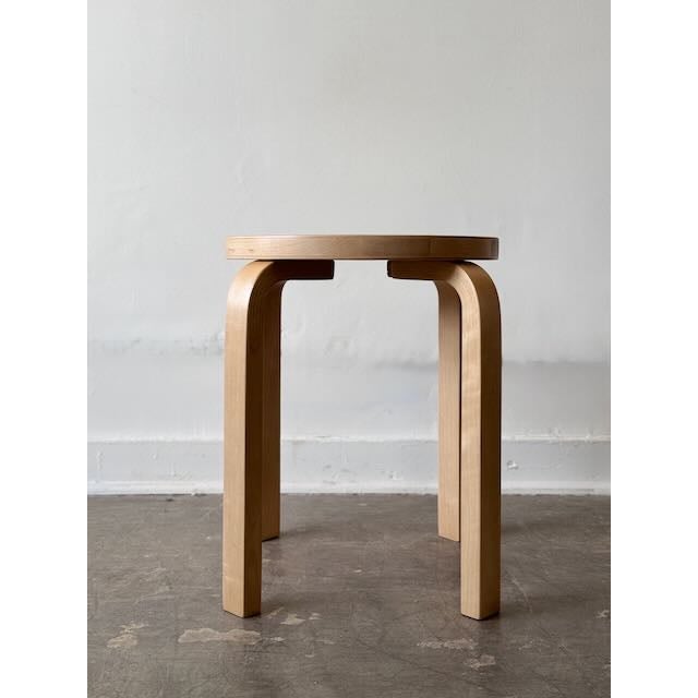 Mid-Century Modern 2017 Alvar Aalto Stool 60 For Sale - Image 3 of 8