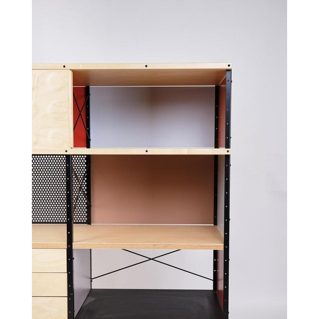 Esu Bookcase in Maple and Birch by Charles Eames and Ray Eames for Vitra, 1940s For Sale - Image 10 of 14