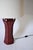"Kasaï" Henry red ceramic lamp 40cm, Barracuda Edition. "Kasaï" Henri 40cm red ceramic lamp with the shape of a an...