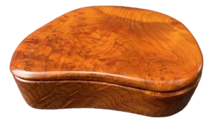 Vintage California Redwood Freeform Box
