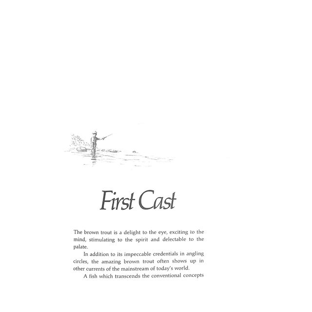 1970s "The Compleat Brown Trout" 1974 Heacox, Cecil E. (Inscribed) For Sale - Image 5 of 7